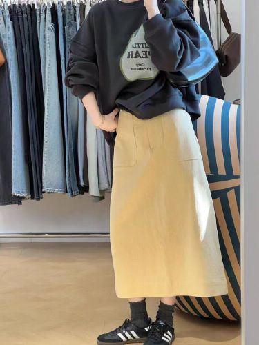 High-quality cotton composite CVC ribbed crew neck printed sweatshirt for women and couples, regular, with added warmth