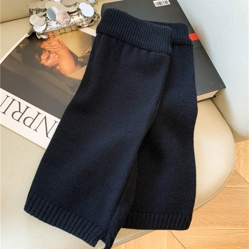 Photographed~ Grey Knit Semi-Skirt Autumn/Winter Bodycon Skirt Grey System miu inside miu temperament Woolen Short Skirt