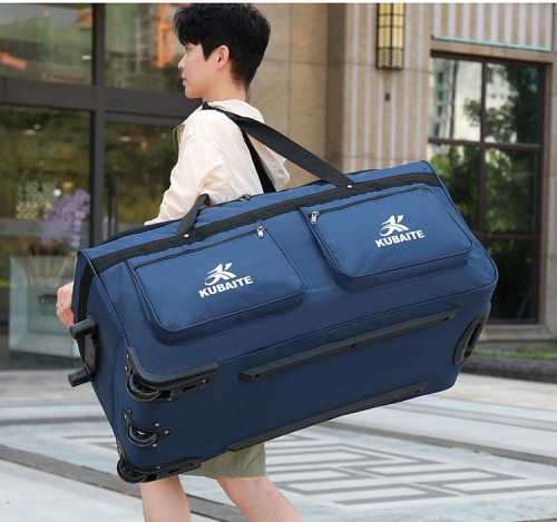 Super-capacity travel trolley bag, extra-large wheeled tow bag that can hold bedding, extra-large capacity travel wheel bag wholesale