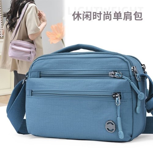 Minimalist Women's Commuter Large Capacity Multi-Compartment Shopping Wallet for Middle-Aged Women Daily Versatile Casual Crossbody Bag