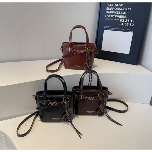 Lifestyle beautiful trendy handbag autumn new personality Ins shoulder bag texture simple stylish crossbody bag