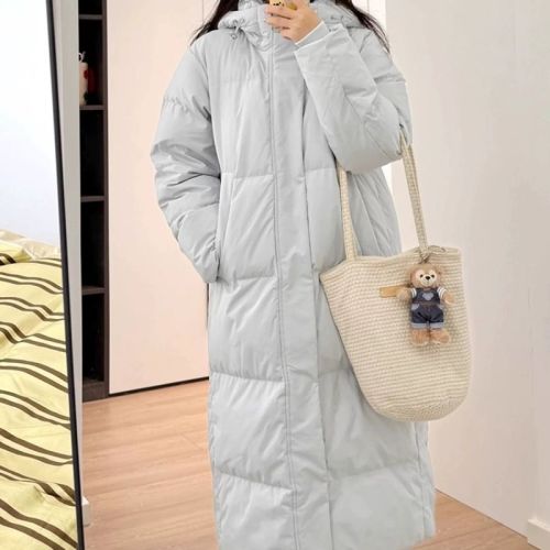 Women's New 2025 Winter Down Cotton Jacket for Art Exam Students, Korean Style, Thick Cotton Coat Outerwear