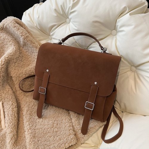 Women's 2025 New Retro Genuine Leather Soft Hand-pull Single Shoulder Large Capacity Casual Travel Fashion Commuter Backpack