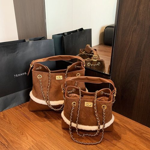 Women's Small Scandalous Sandwashed Calfskin Tote Bag Retro Genuine Leather Uncommon Underarm Bag Wander Bag Versatile Vintage Handbag