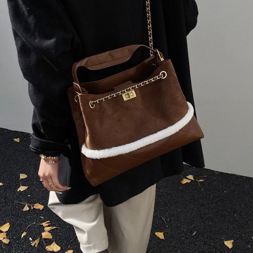 Women's Small Scandalous Sandwashed Calfskin Tote Bag Retro Genuine Leather Uncommon Underarm Bag Wander Bag Versatile Vintage Handbag