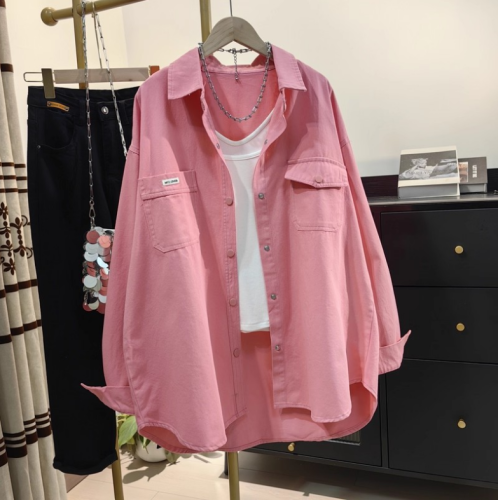 Autumn New Korean Chic Pure Cotton Design Sensory Minority Unique Long Sleeve French Style Blouse with a Sense of Luxury