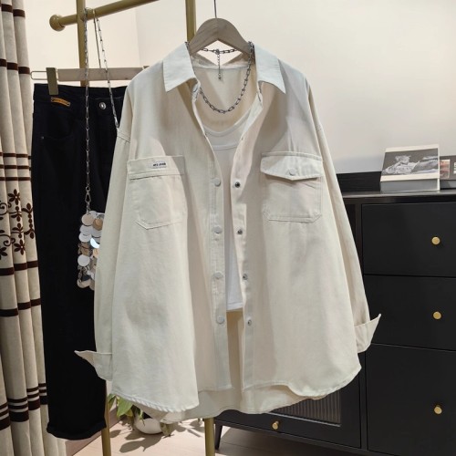 Autumn New Korean Chic Pure Cotton Design Sensory Minority Unique Long Sleeve French Style Blouse with a Sense of Luxury