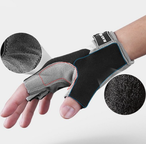 Cycling gloves half-finger men's summer thin breathable anti-slip shock-absorbing fitness anti-cocooning sports bicycle 0101