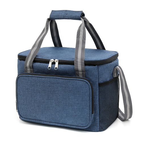 Cross-border hot selling portable Oxford cloth thermal bag wholesale outdoor ice bag large capacity lunch bag lunch box handbag