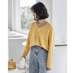 New lazy style knitted cardigan in autumn and winter