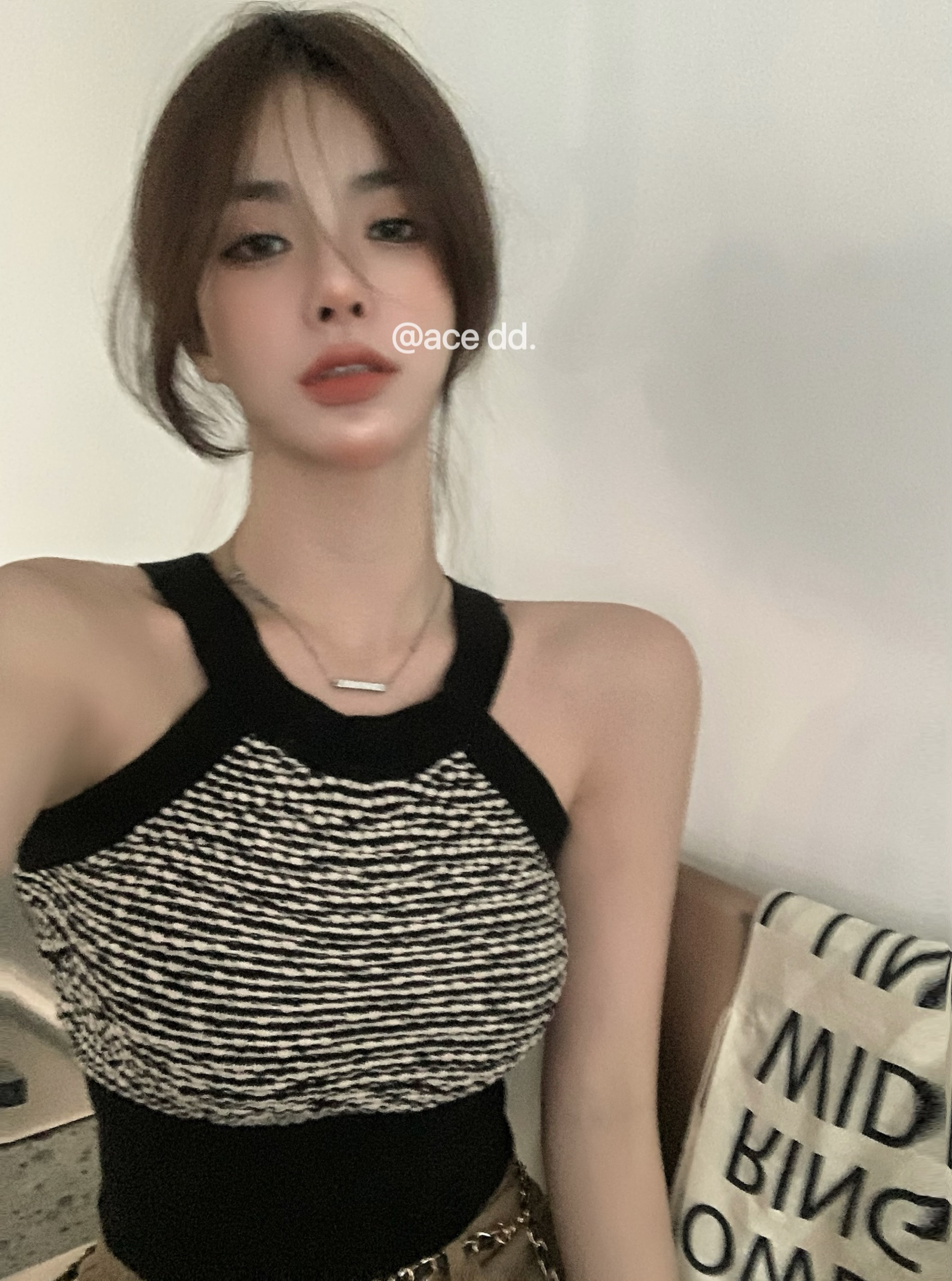 Korean suspender vest women's dress summer Spice Girl retro slim sexy outer wear and inner wear bottomed Shirt Top