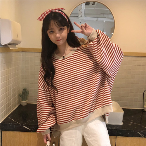 Actual photo of Korean version of autumn dress in 2018