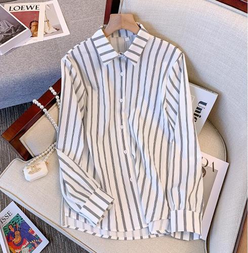 Real shot autumn new large size women's clothing fat MM thin shirt loose inner bottoming shirt tide M-4XL200 catties