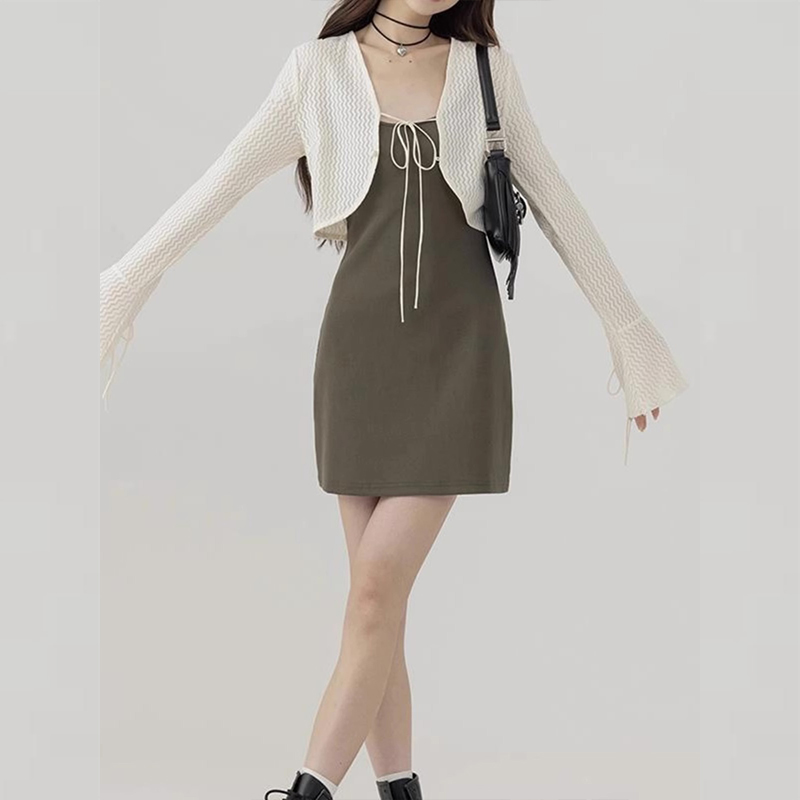 Ice silk sunscreen cardigan for women, thin blouse with suspender skirt, shawl, waistcoat, knitted top for women, summer coat