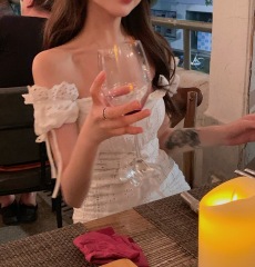 One shoulder dress at real price