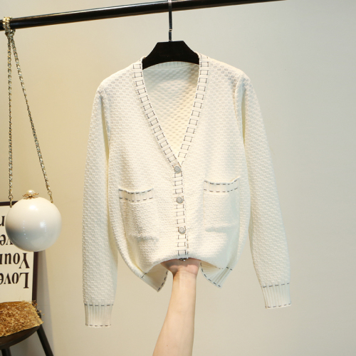 Very fairy sweater cardigan early autumn 2020 new Korean version net infrared with knitwear