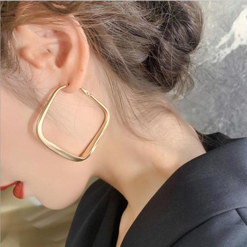 Earrings New Fashion Earrings in 2020 retro Hong Kong Style Earrings exaggerate personality female net red temperament