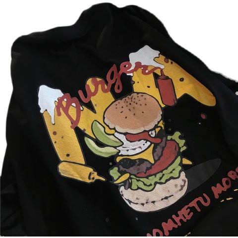 100% cotton bag back neck 2022 summer double-sided printing trendy Hamburg T-shirt
