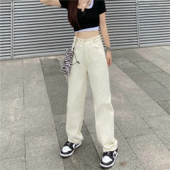 Real price original Sufeng Retro High Waist Wide Leg Pants loose adjustable button straight pants