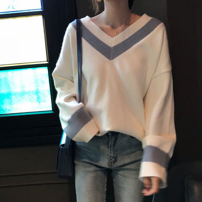 Autumn and winter new Korean version of students' loose sweater for women