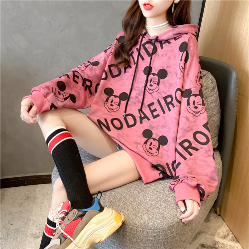 Real shooting cotton large size women's clothing spring and autumn thin long sleeve sweater women's Korean version loose and thin design top net red