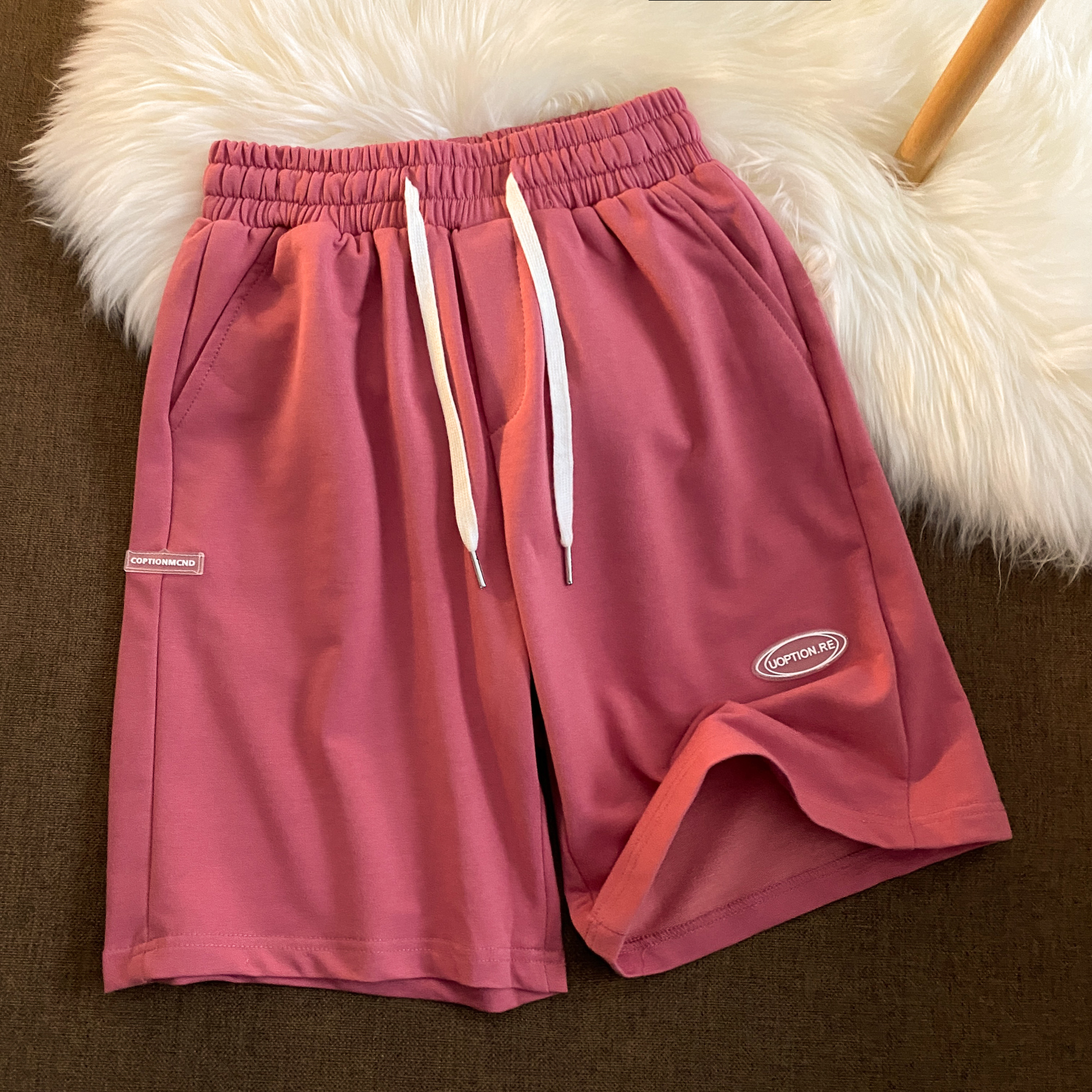 Real price basic shorts women's summer thin loose new fashion pure color Hong Kong style casual Capris