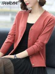 Spring and autumn knitted cardigan women's spring clothes 2020 women's loose short versatile top with sweater coat and women's shawl