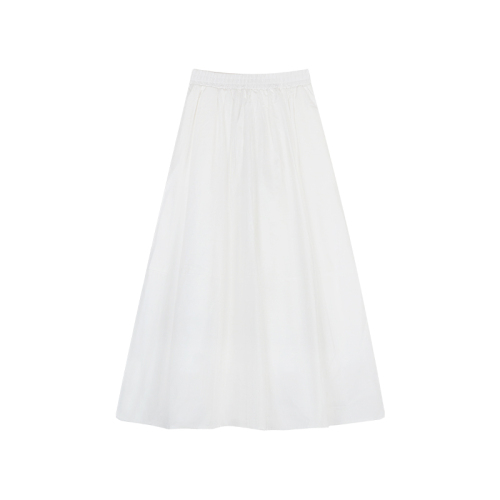 Tmall quality summer 2024 new high waist white skirt for women