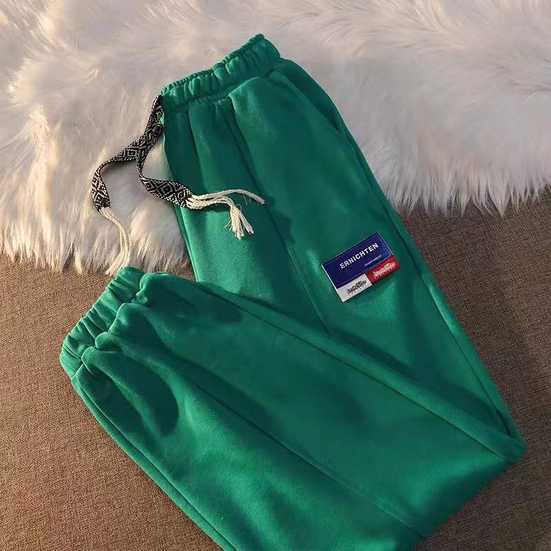 Spring 2022 new American hiphop thin casual pants men's and women's fashion brand loose legged sports pants
