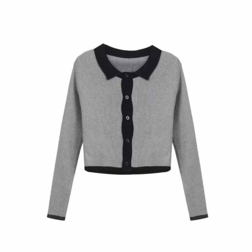 Knitted Cardigan Jacket Women's fall 2020 new style with long sleeve thin outer wear slim sweater jacket