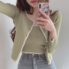 Summer sunscreen knitted suit