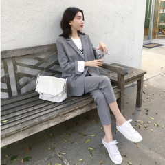 Net red Blazer Jacket Women's spring autumn Korean leisure British style suit top temperament professional suit