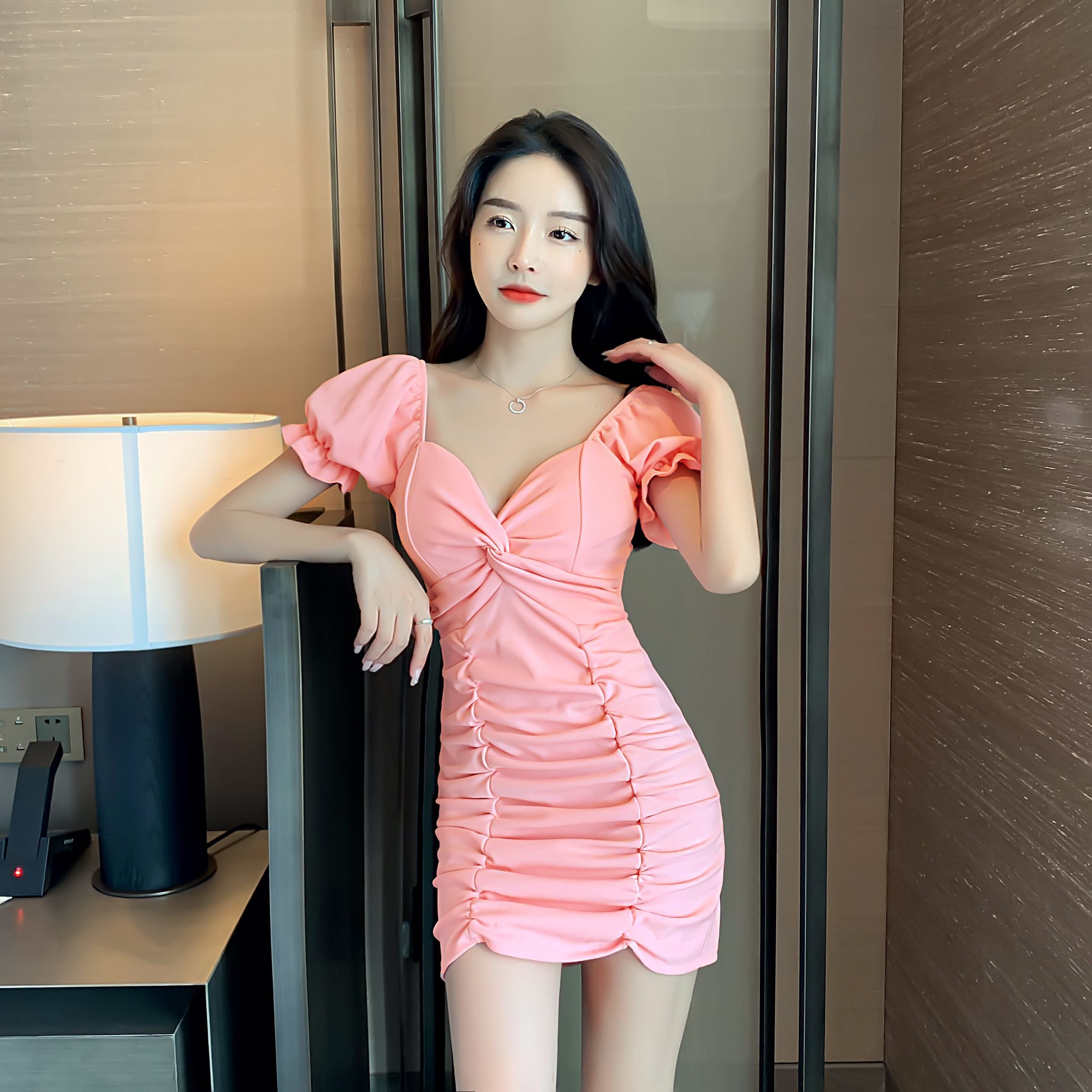 Real shot new wrinkle dress