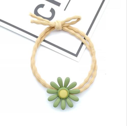 Yuyafeng Little Daisy Hair rope Korean version ins net red lovely hair ornament head rope tied hair rubber band hair circle head ornament