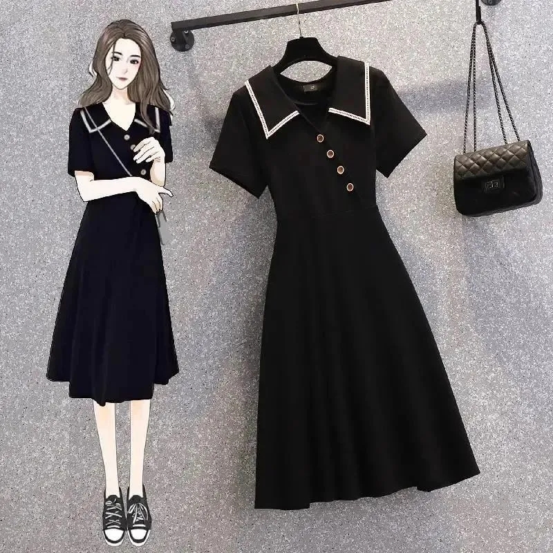 Big size women's dress new style in summer