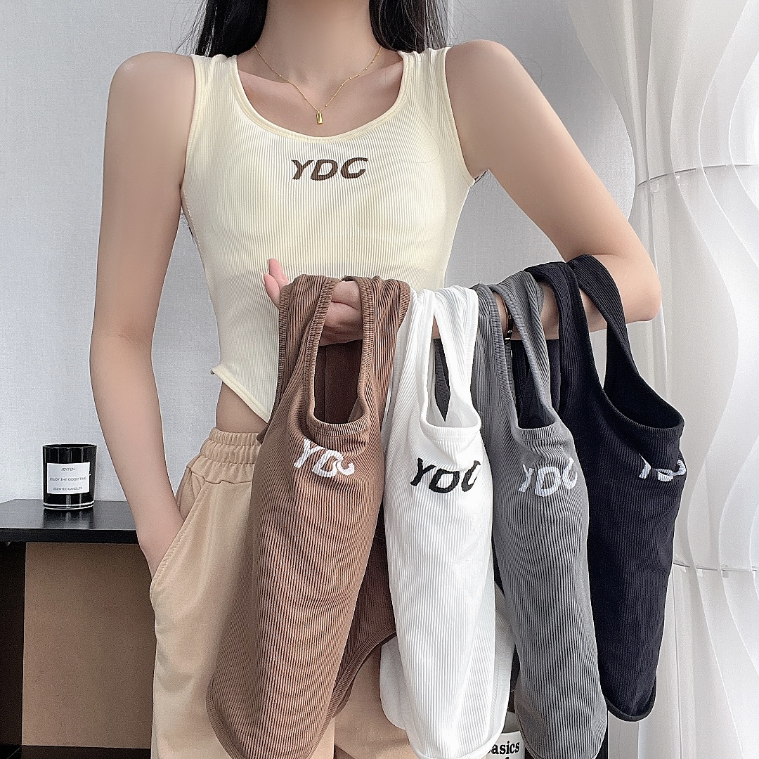 Autumn and winter warm vest hot girl slim square collar irregular plus velvet brushed sleeveless bottoming top