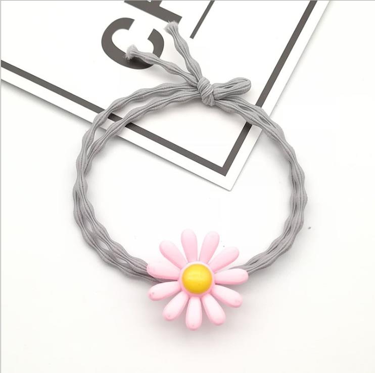 Yuyafeng Little Daisy Hair rope Korean version ins net red lovely hair ornament head rope tied hair rubber band hair circle head ornament