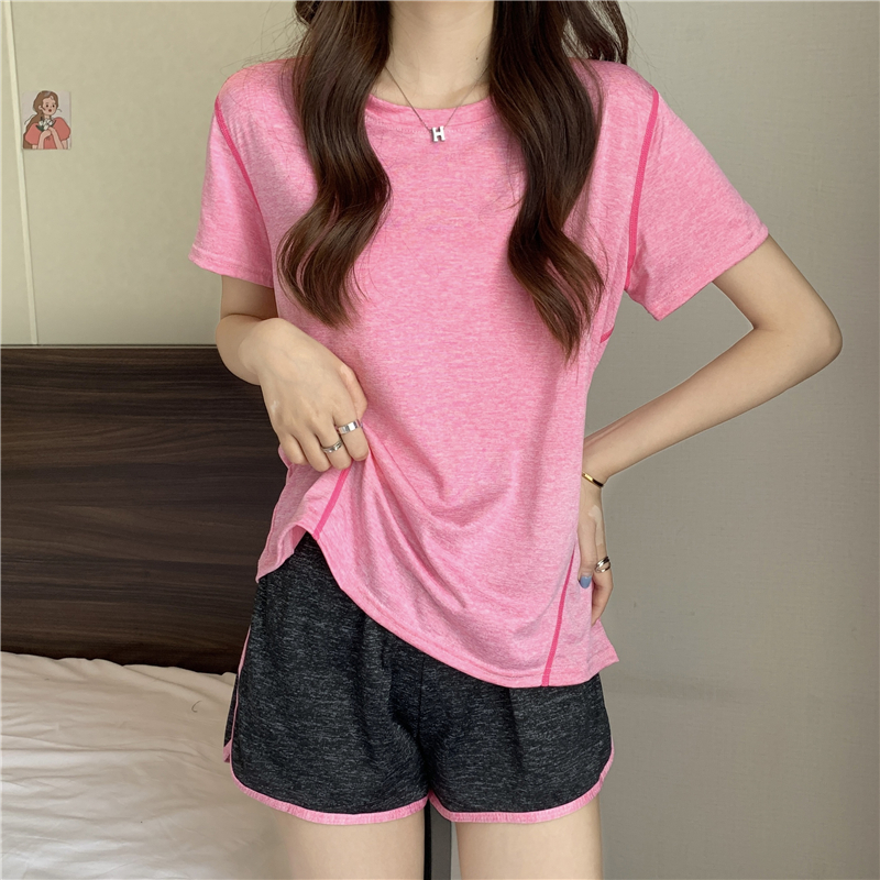 Real shooting real price New design thin section quick-drying breathable sports suit women
