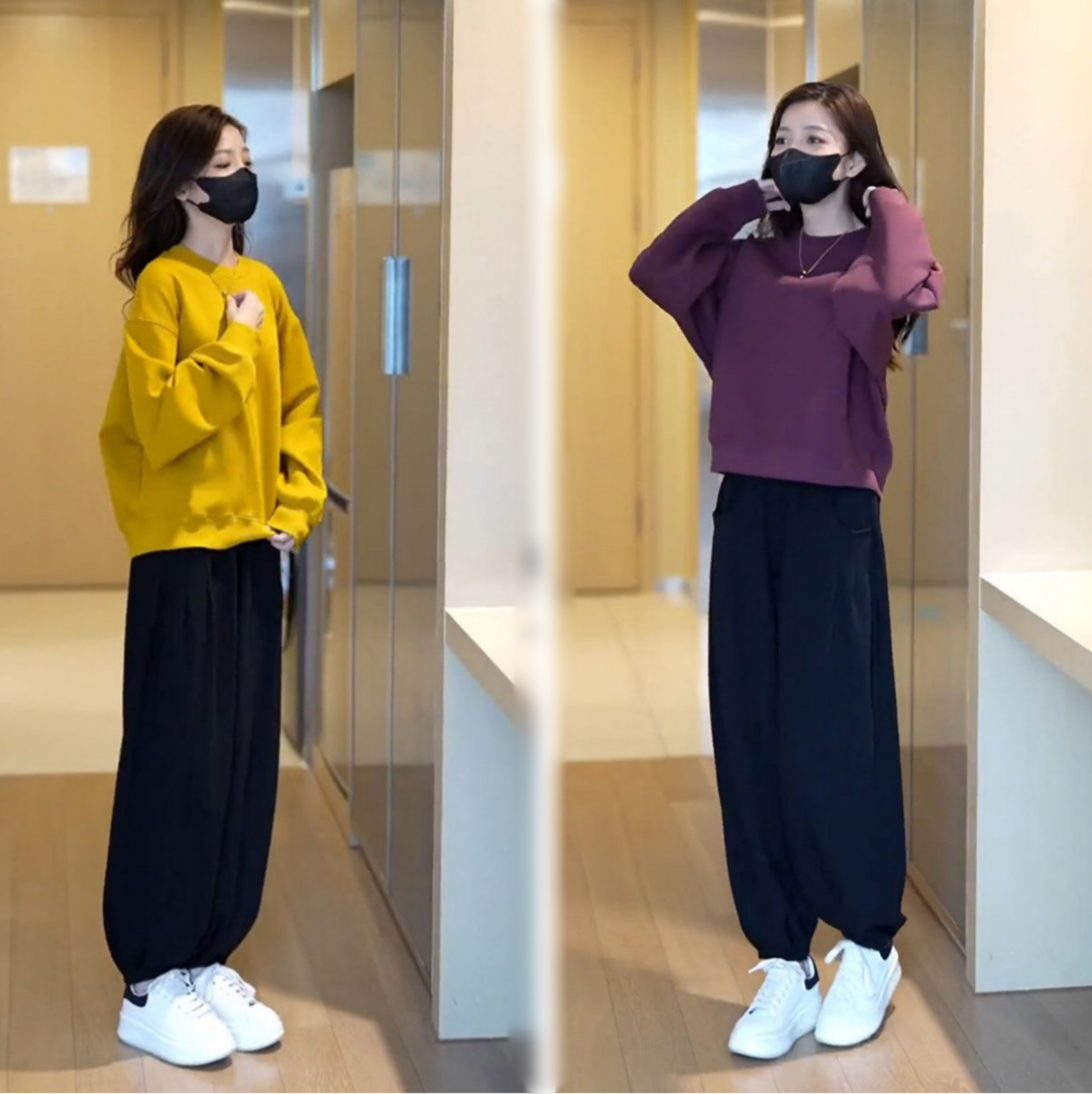 Lazy Style Casual Hoodie Set for Women 2024 Autumn/Winter Trendy Loose Fashion Street Style Skate Street Dance Sports Two-Piece Set