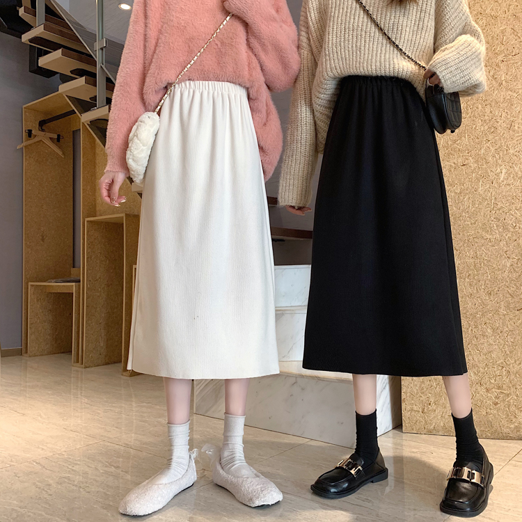 Real price ~ high waist skirt for women in autumn and winter 2020