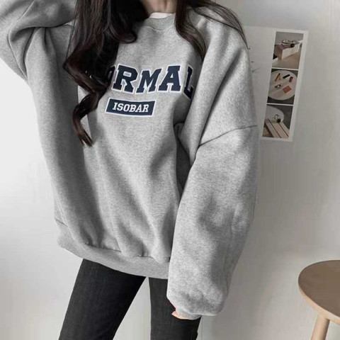 Official figure real price plush 250g/thin/205g autumn winter round neck sweater women's plush thin