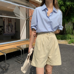 High waist and versatile wide leg pants