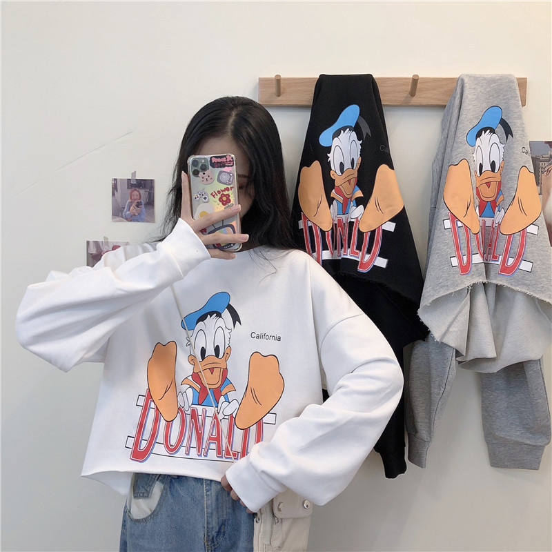 Real shot 65 sweater women's loose Korean version trendy ins thin top short super hot cec coat