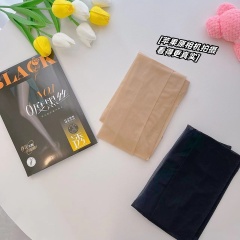 Sheer invisible tights for summer, ultra-thin, anti-pull, sheer flesh-colored glass-like stockings for women, pantyhose