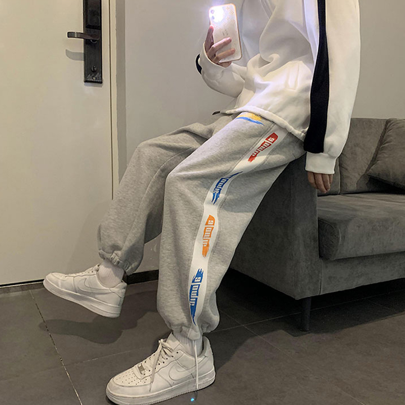 2022 autumn new loose and versatile Leggings fashion Harlan casual pants thin sweatpants women