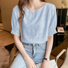 Real shot ~ short sleeve T-shirt women's summer dress 2021 new summer fashion foreign style short Chiffon bottom coat