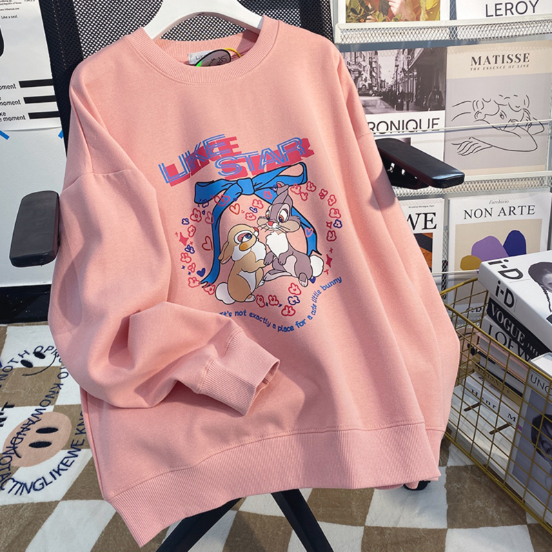 Official picture big fish scale 260g thin sweater women's round neck print back wrap long-sleeved top autumn clothes