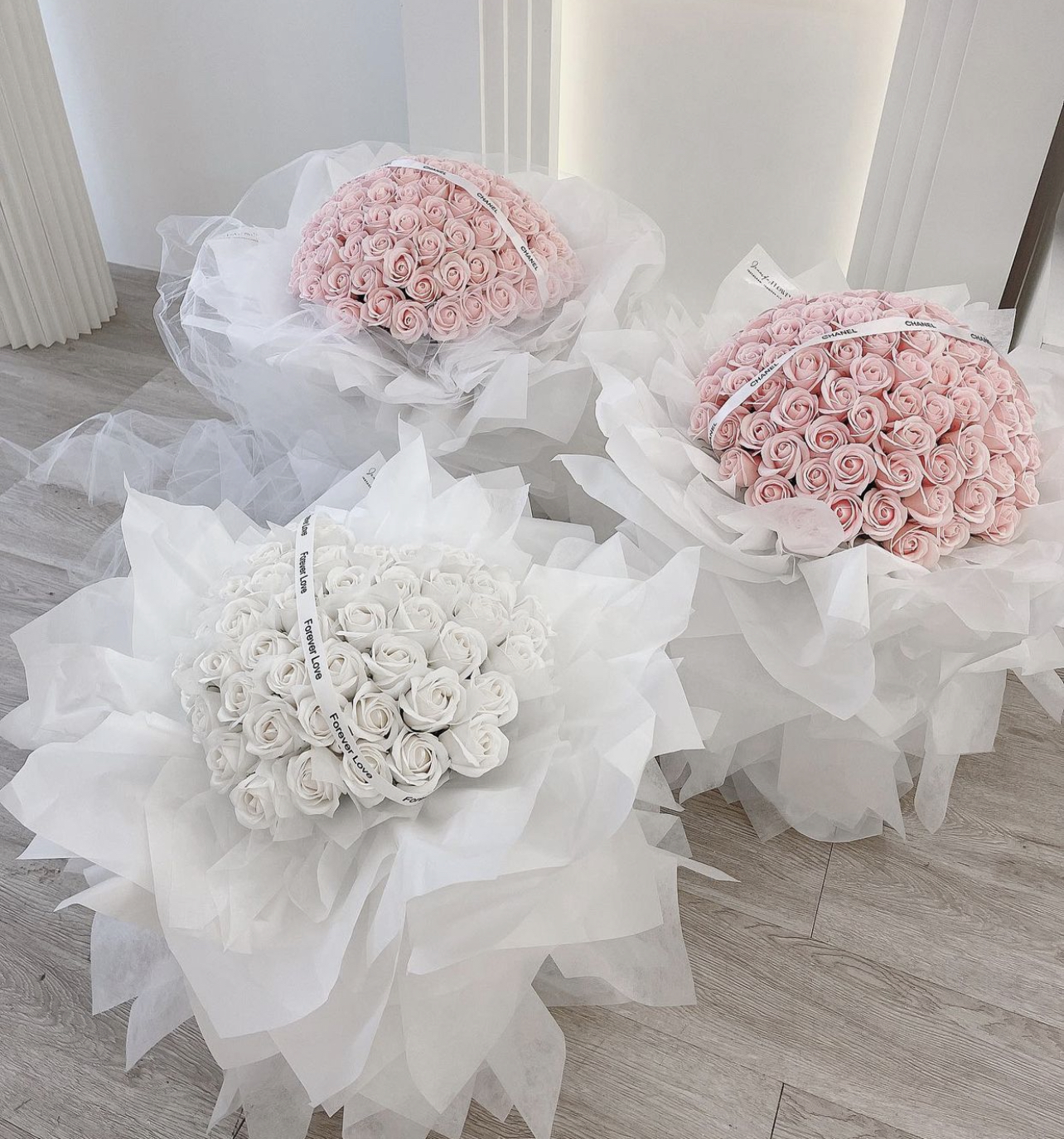 Jennifer Flower Soap Flowers Big Bouquet Unwithered Bouquet Giant Bouquet Soap Flowers