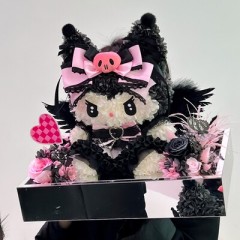 Jennifer Flower Kulomi Haute Couture Premium Acrylic Box Immortal Flower Cartoon