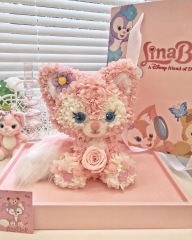 Jennifer Flower Renabelle Series Preserved Flower Premium Acrylic Box